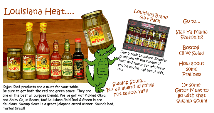Great Louisiana Hot Sauces